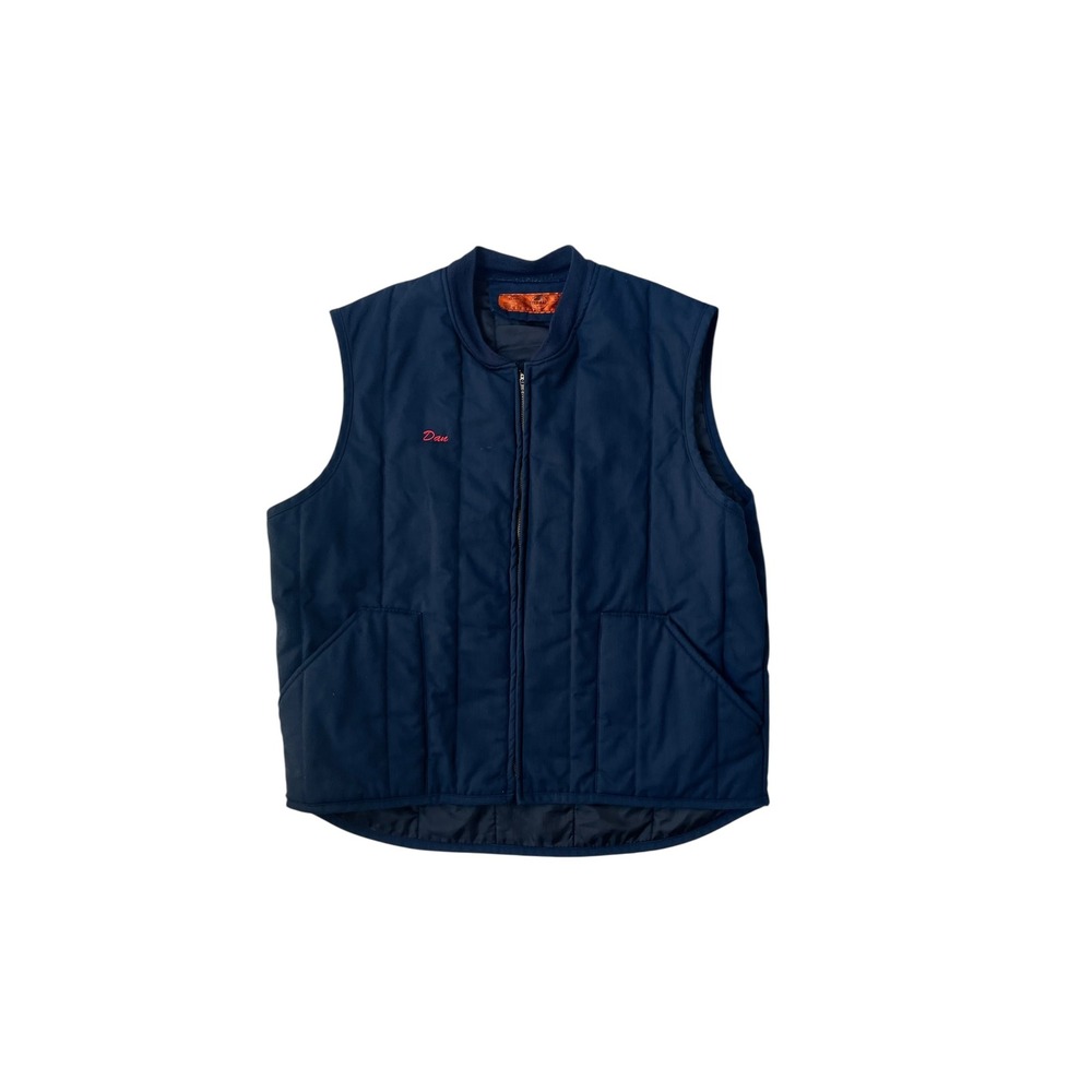 Red Kap Workwear Vest Quilted Puffer Sleeveless Jacket Pockets XL/XLG‎